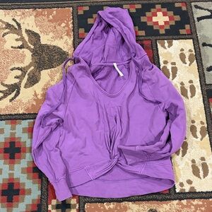 Womens front tie Fabletics hoodie